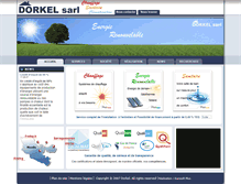 Tablet Screenshot of dorkel.fr